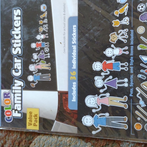 Family car stickers/decals vtg - Picture 2 of 8